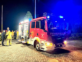 Das neue MLF der Feuerwehr Kappeln-Kopperby. Das neue MLF der Feuerwehr Kappeln-Kopperby.