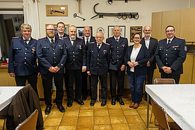 Die Geehrten und Beförderten in Stutebüll Die Geehrten und Beförderten in Stutebüll